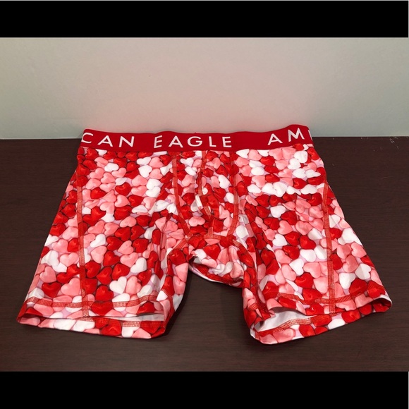 American Eagle Boxer Brief, Candy Hearts, Various Sizes - Picture 4 of 7